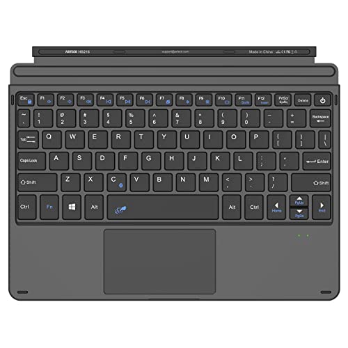 Microsoft Surface Go Type Cover, Ultra-Slim Portable Bluetooth Wireless Keyboard with Touchpad for Surface Go 3 (2021), Surface Go 2 (2020) and Surface Go Built-in Rechargeable Battery