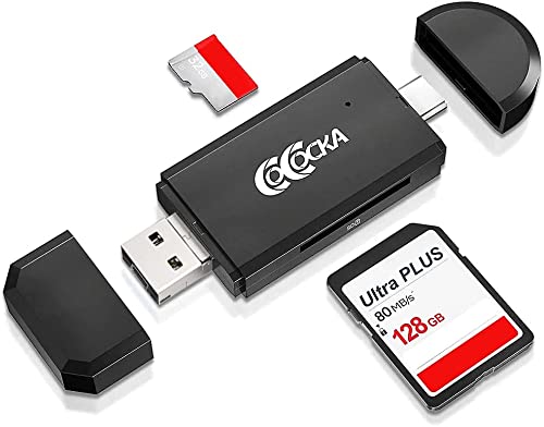 Micro SD Card Reader 3-in-1 for PC, Phone, Tablet