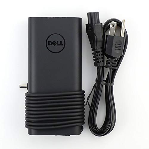 Genuine 130W(watt) Tip 4.5mm Slim Power AC Adapter for XPS 15 9530 9550 9560 9570/Precision M3800 5510 5520 5530 Laptop Charger (HA130PM130/DA130PM130) Power Supply
