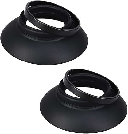 Eyecup for Nikon D810 D800 D700 F6 D5 Cameras (2 Pack)