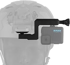 Night Vision Goggles Helmet Mount Adapter for Cameras and Lights