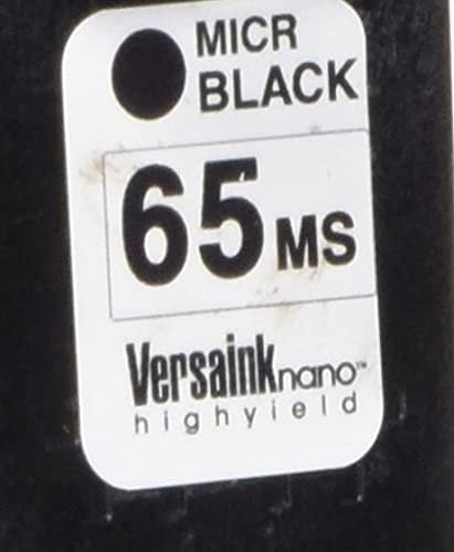 '-Nano HP 65 MS MICR Black Ink Cartridge for Check Printing, 1