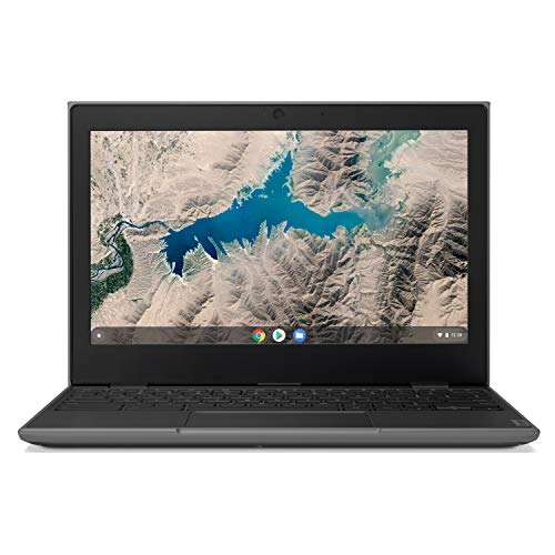 100E Chromebook 2ND Gen Laptop, 11.6" HD (1366 X 768) Display, MediaTek MT8173C Processor, 4GB LPDDR3 RAM, 16GB eMMC TLC SSD, Powervr GX6250, Chrome OS, 81QB000AUS, Black