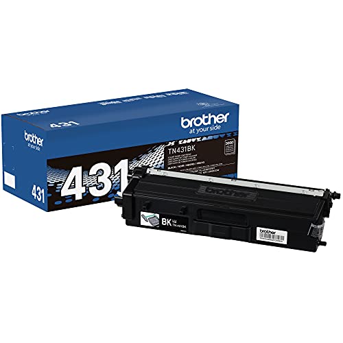 Printer TN431BK black standard yield toner in retail packaging