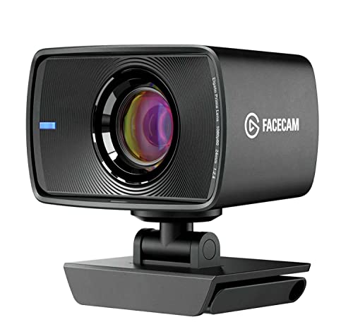 Facecam - 1080p60 Full HD Webcam & Wave Shock Mount: Maximum Isolation from Vibration Noise, Steel Chassis with Reinforced Elastic Suspension, Custom Built for Wave Microphones