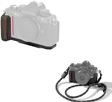 Wooden Handgrip and Camera Case Kit for Nikon Z f