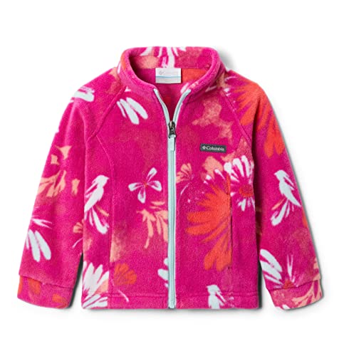 Baby Benton Springs II Printed Fleece, Wild Fuchsia Daisy Party Multi, 3/6