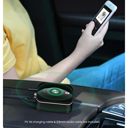 Bluetooth Receiver 5.0 Wireless Auido Music 3.5 mm RCA APTX LL Low Latency Home Streaming Sound (Color : As Shown, Size : One Size)