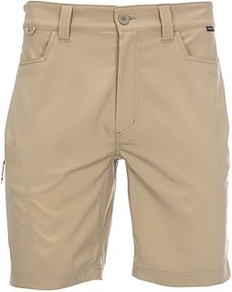 Men's lightweight skiff shorts with UPF 50, 9-inch inseam