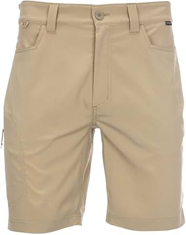 Men's lightweight skiff shorts with UPF 50, 9-inch inseam