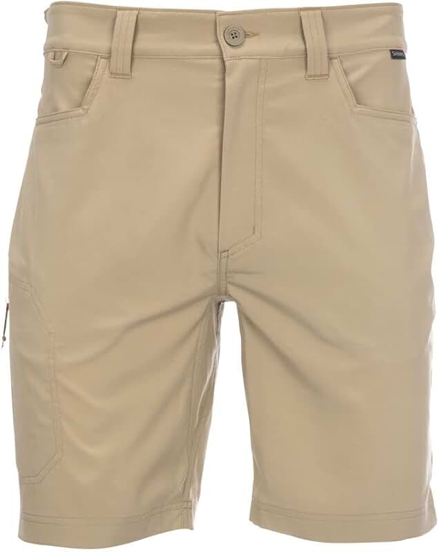 Men's lightweight skiff shorts with UPF 50, 9-inch inseam