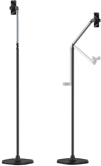 Adjustable Floor Stand for Phones, 57" Height