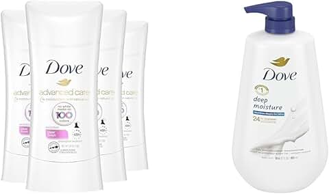 Deodorant Stick and Body Wash with Moisture