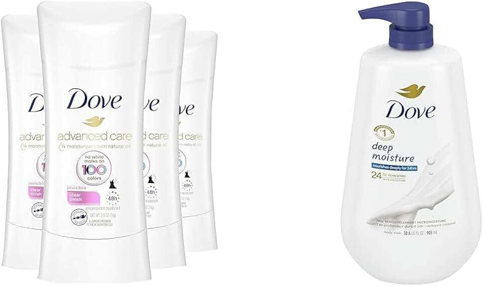 Deodorant Stick and Body Wash with Moisture