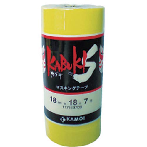 Masking Tape Kabuki-S, 15mm x 18m, 8 Rolls