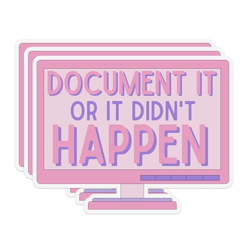 Set of 3 Waterproof Vinyl Stickers for Water Bottles and Laptops