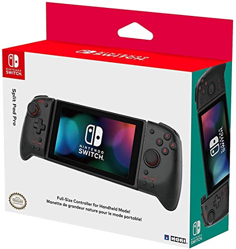 Nintendo Switch Split Pad Pro (Black) Ergonomic Controller for Handheld Mode - Officially Licensed By Nintendo - Nintendo Switch