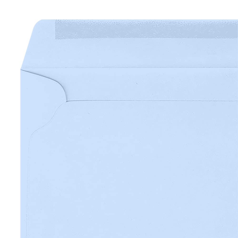 Baby Blue 9x12 Booklet Envelopes, 50 Pack