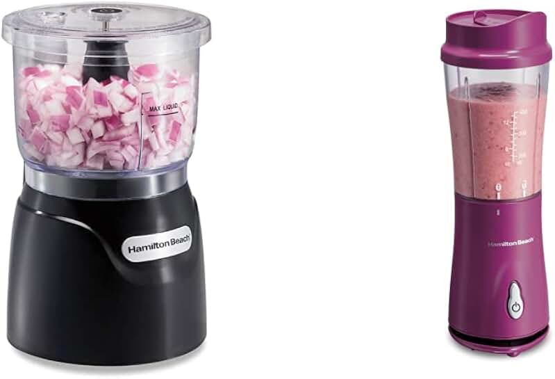Electric Vegetable Chopper and Portable Blender