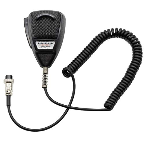302-636LB1 Black Noise Cancelling 4 Pin CB Microphone (Bulk)