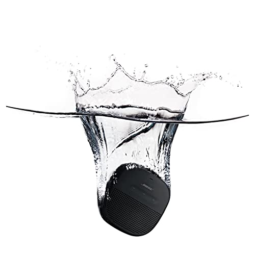 SoundLink Micro Bluetooth Speaker: Small Portable Waterproof Speaker with Microphone, Black