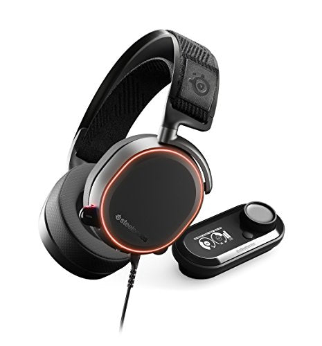 Arctis Pro + GameDAC Wired Gaming Headset - Hi-Res Audio - Dedicated DAC and Amp - for PS5/PS4 and PC - Black