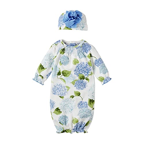 Blue Hydrangea Take-Me-Home Set, Blue Hydrangea, 0-3 Months
