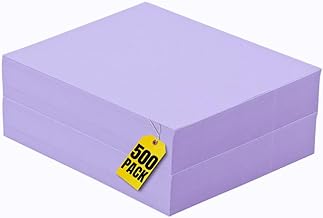 Purple 8.5 x 11 inch Copy Paper, 20lb, 500 Sheets