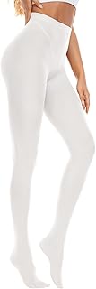 Women’s 80D semi-opaque high-waisted footed tights