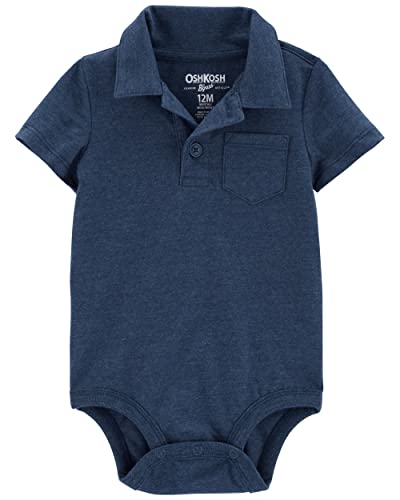 Baby Boys  Bodysuit, Cadet Blue, 3 Months