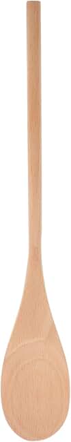 Set of 24 wooden serving spoons for cooking and serving