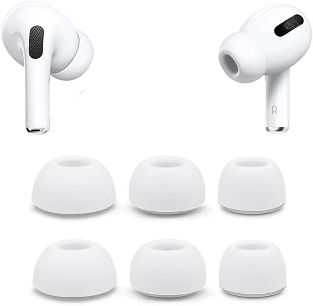 Silicone Ear Tips with Noise Reduction Hole