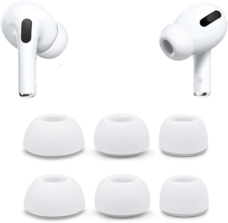Silicone Ear Tips with Noise Reduction Hole