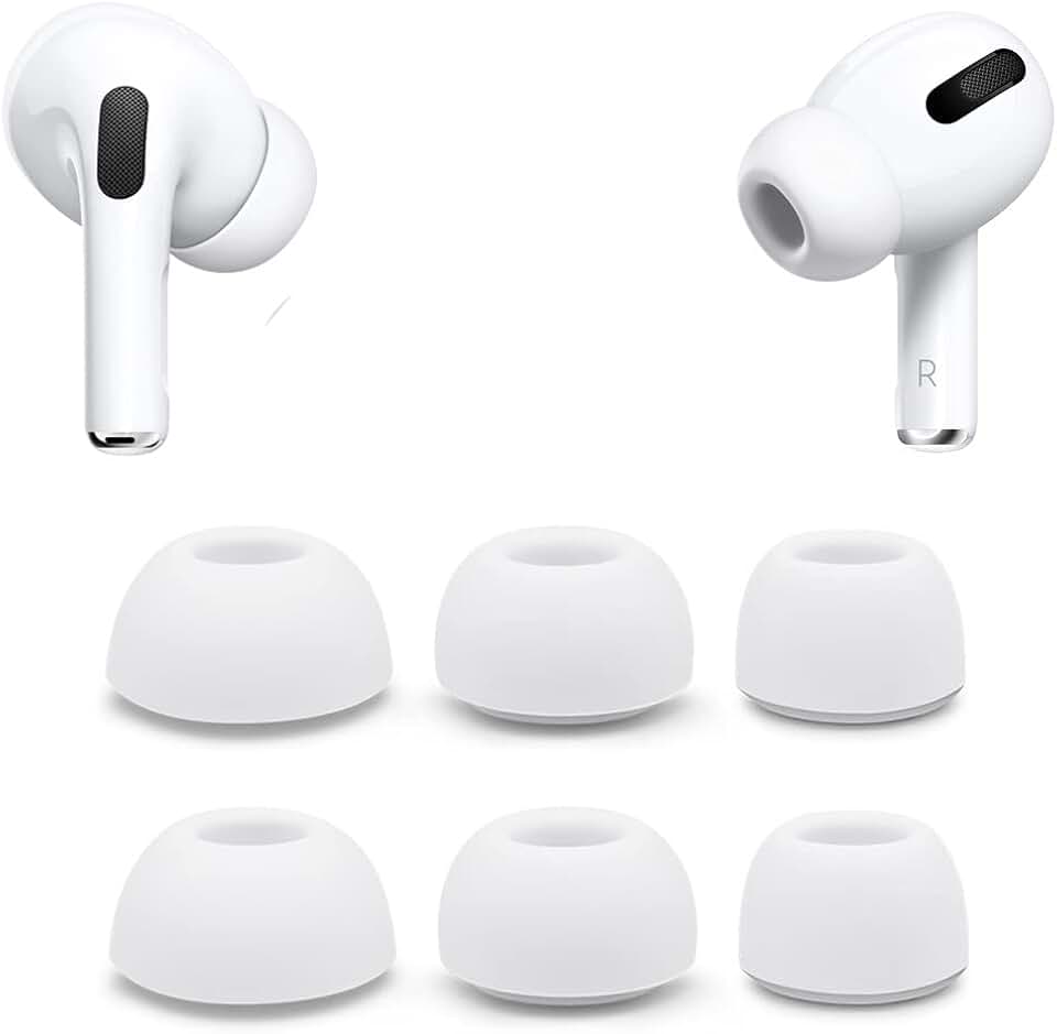 Silicone Ear Tips with Noise Reduction Hole