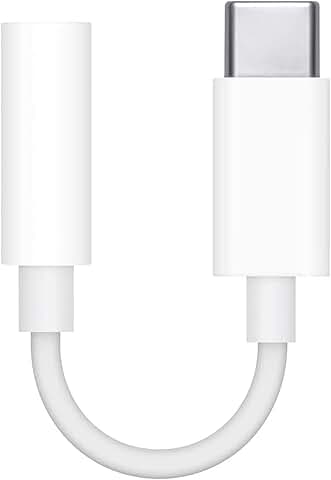 USB C to 3.5 mm headphone jack adapter
