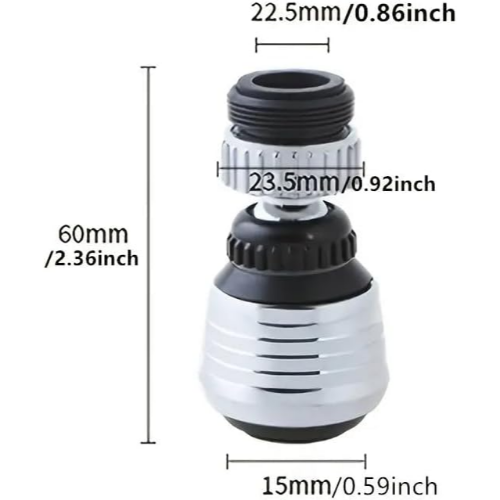 MODAIO-2pc Faucet Extender For Kitchen, Nozzle For Faucet Adapter