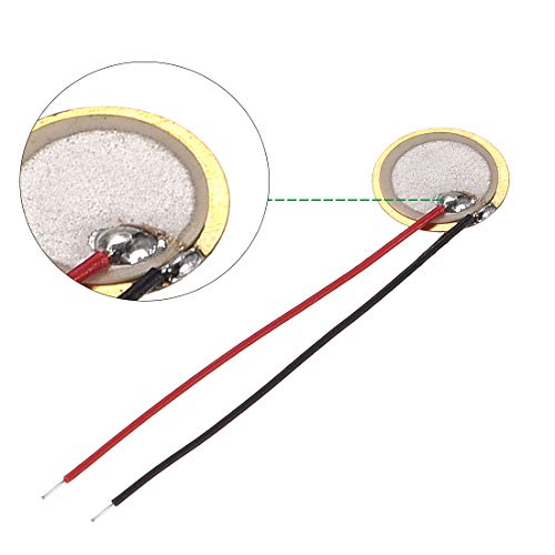 10 Pcs Piezo Discs 10mm Acoustic Pickup Transducer Element Trigger Buzzer CBG Guitar