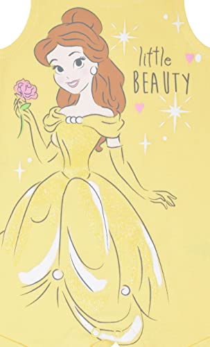 Beauty and The Beast Belle Baby Girls Romper and Headband Set 3-6 Months