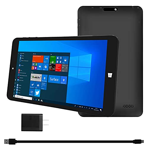 8 inch Windows 10 Business Tablet,Wi-Fi Bluetooth Touchscreen Tablets with 4GB RAM 64GB Storage, HDMI Port, GMS , 2MP Dual Cameras and Speaker, 4000mAh Battery Headphone Jack