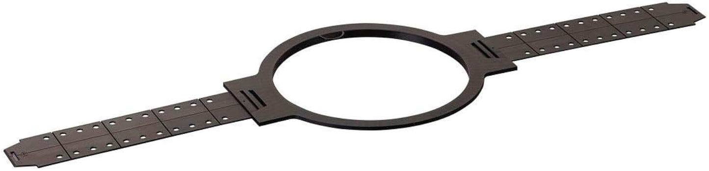 Black rough-in bracket for 6.5-inch round speaker