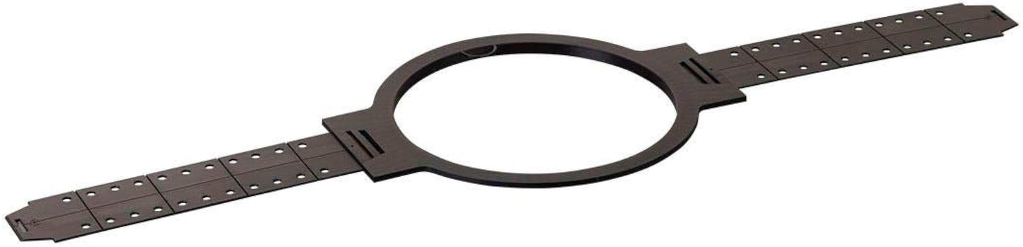 Black rough-in bracket for 6.5-inch round speaker
