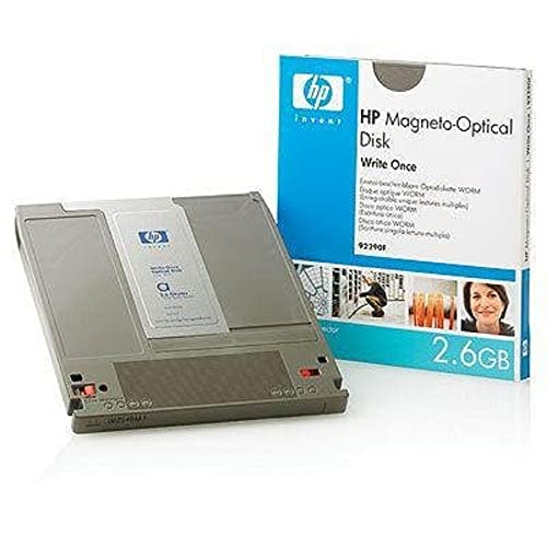 Hewlett Packard 92290F Write-Once Magneto-Optical 5.25 Disk 2.6 GB, 1024 Bytes/Sector (1-Pack)