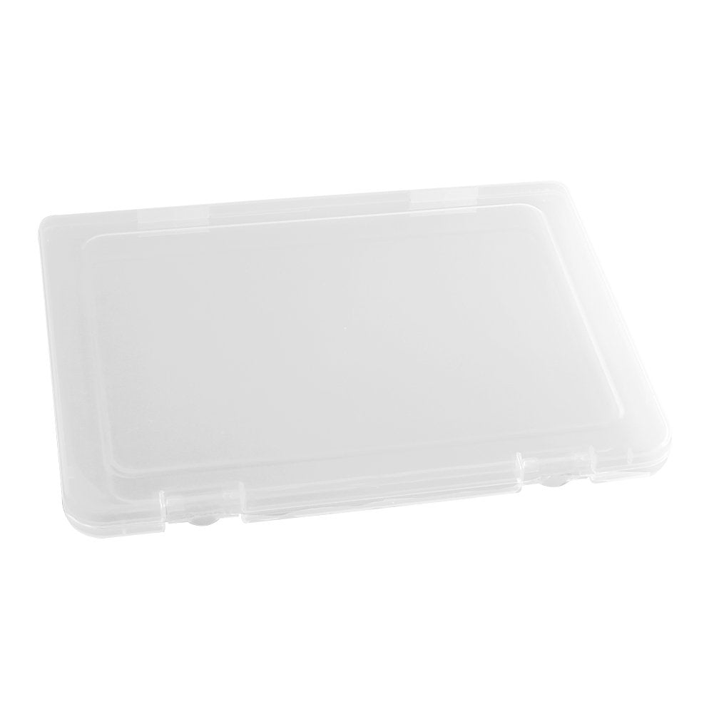 A4 Transparent Plastic File Box for Documents