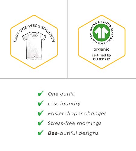 Girl's Romper Jumpsuit, 100%  Cotton One-Piece Coverall, Citrus Stripe,