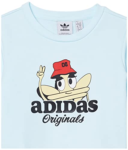 uni -baby Tref  Crew Set Almost Blue 3M
