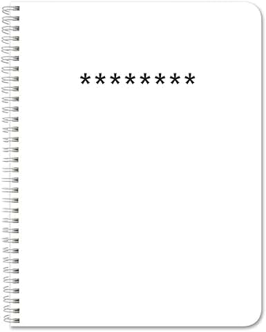 Password Journal Organizer with 120 Pages