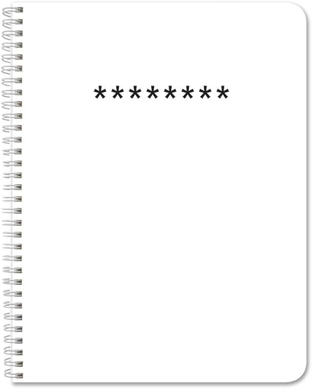 Password Journal Organizer with 120 Pages