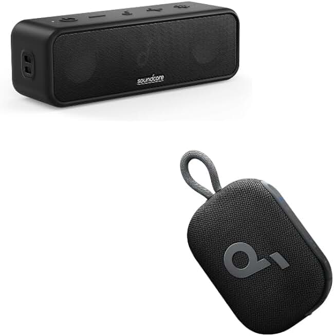 Portable Bluetooth Speaker with 20-Hour Playtime
