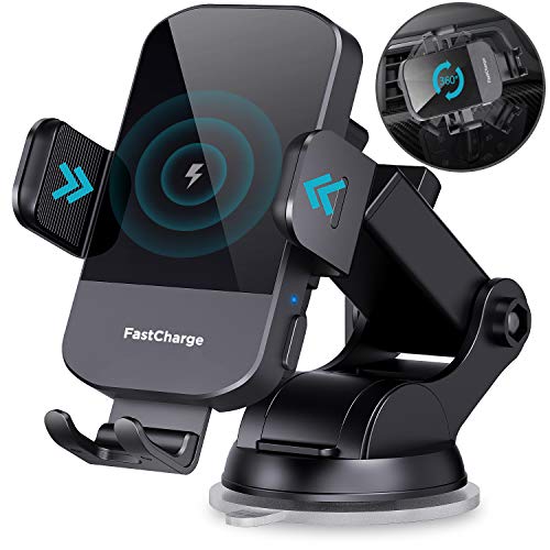 Wireless Car Charger 15W Qi Fast Charging Phone Mount