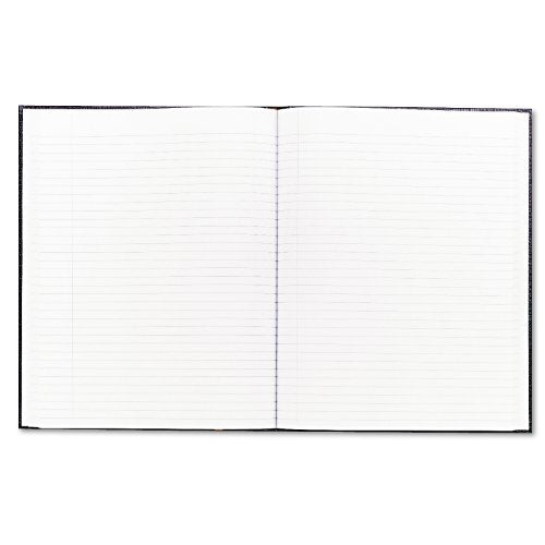 Medium Black Notebook with Ribbon Bookmark
